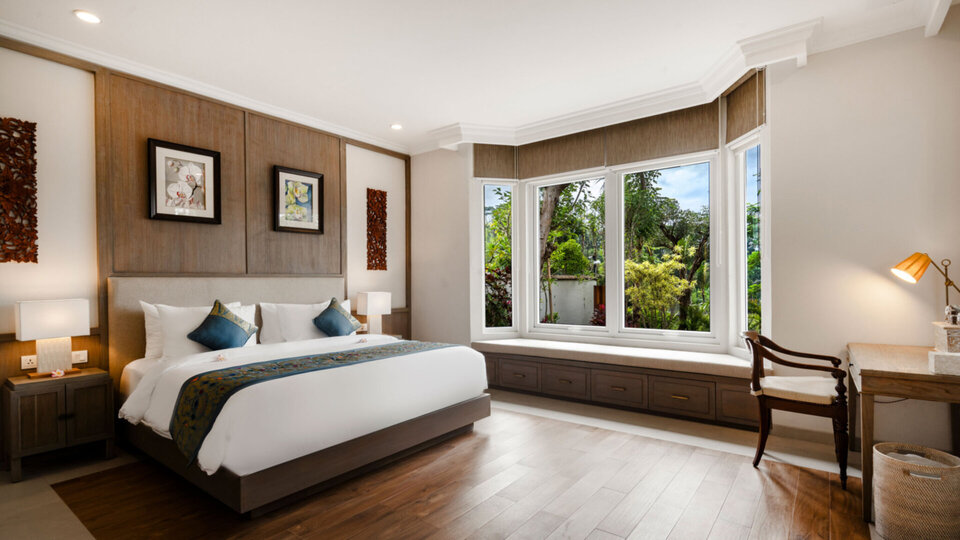 Pala Ubud - Villa Sanghyang - Opulent master bedroom