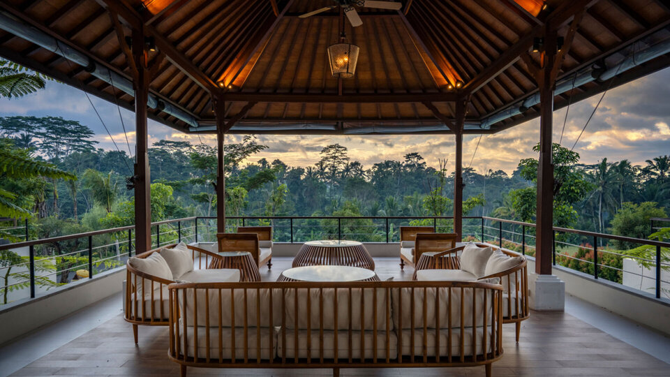 Pala Ubud - Villa Sanghyang - Serene paddy field views
