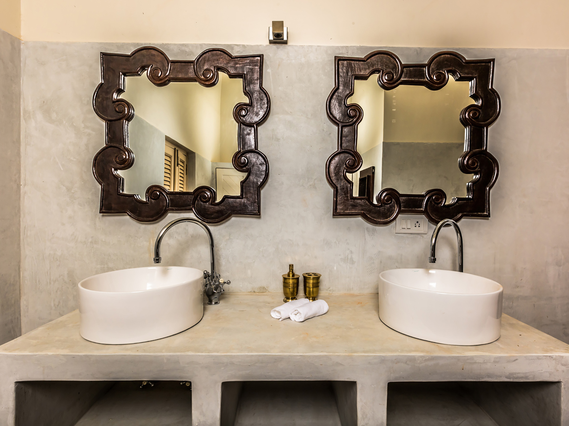 Bathroom sink details