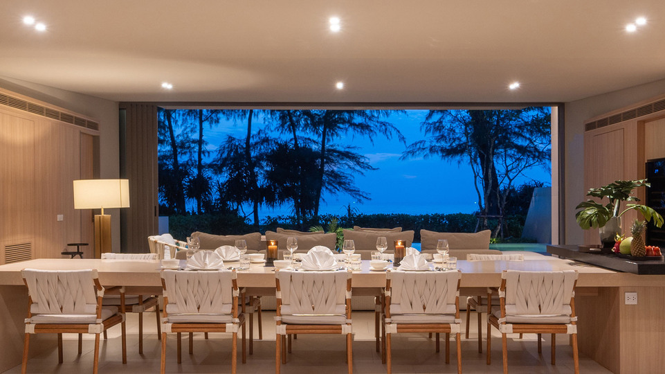 Veyla Beach Villa 6 - Intimate dining experience