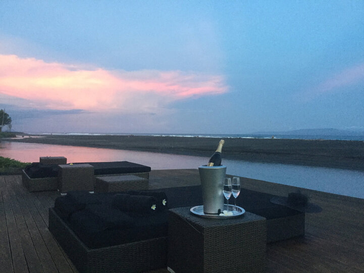 Romantic sunset