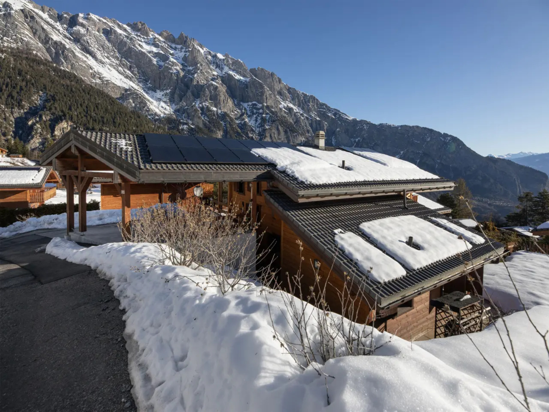 Spectacular Chalet in Chamoson City, 1282