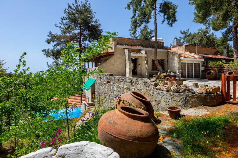 5 Star Villa Platres Forest Panorama - Luxury Mountain Retreat