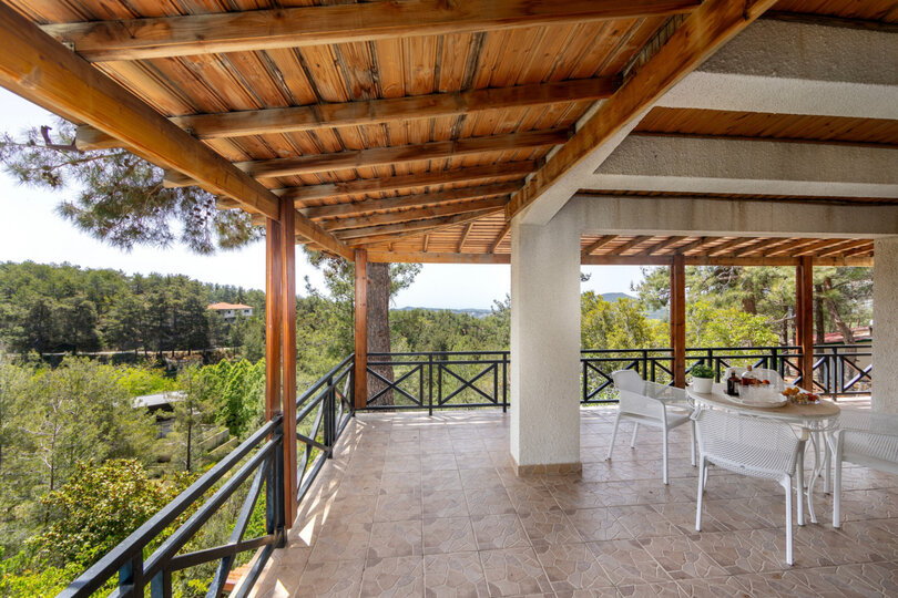 5 Star Villa Platres Forest Panorama - Luxury Mountain Retreat
