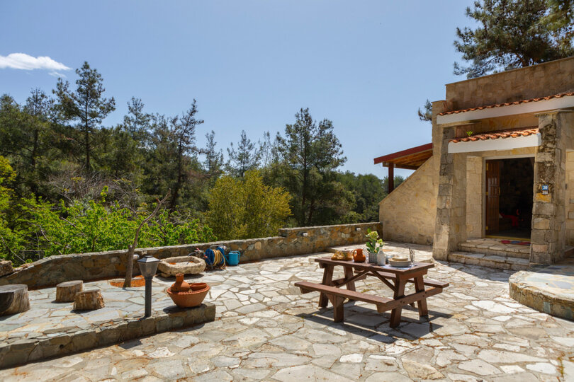 5 Star Villa Platres Forest Panorama - Luxury Mountain Retreat