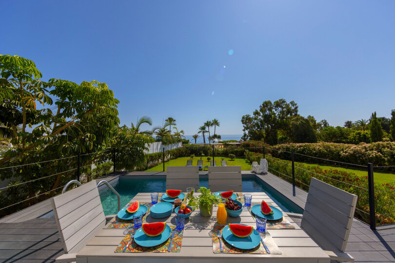 5 Star Villa Protaras Sunrise Zen - Luxury Seafront Escape