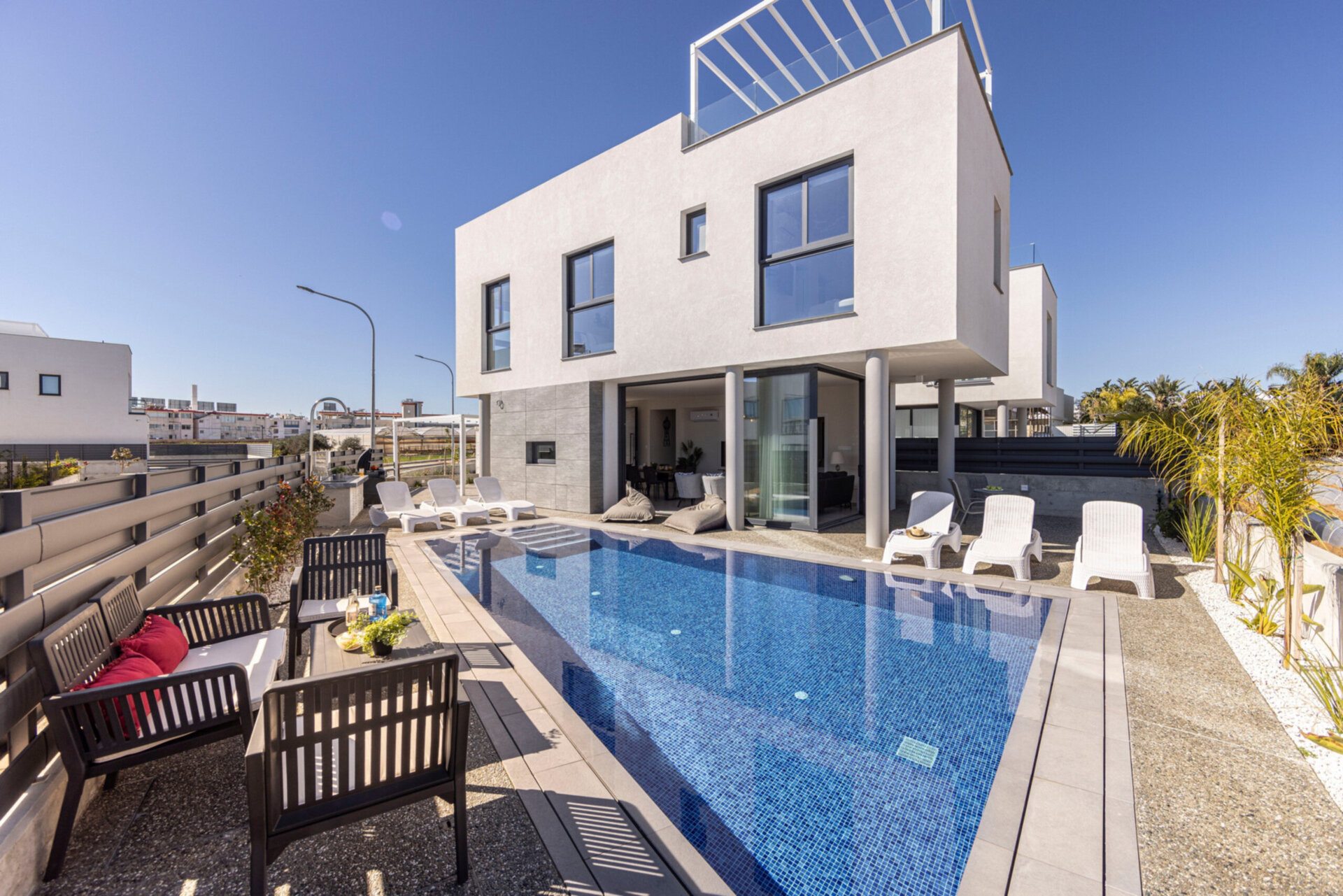 5 Star Villa Protaras Hestia Seaside - Luxury Coastal Retreat