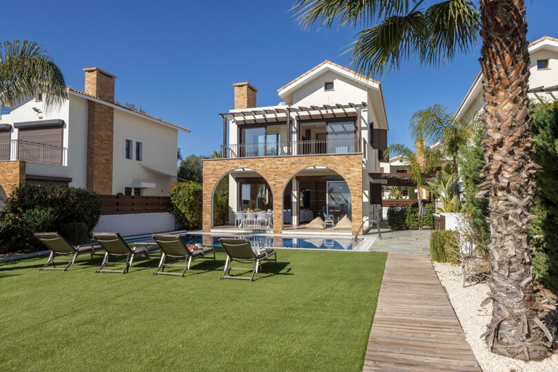 5 Star Villa Ayia Napa Ionion Seafront - Luxury Beachfront Escape