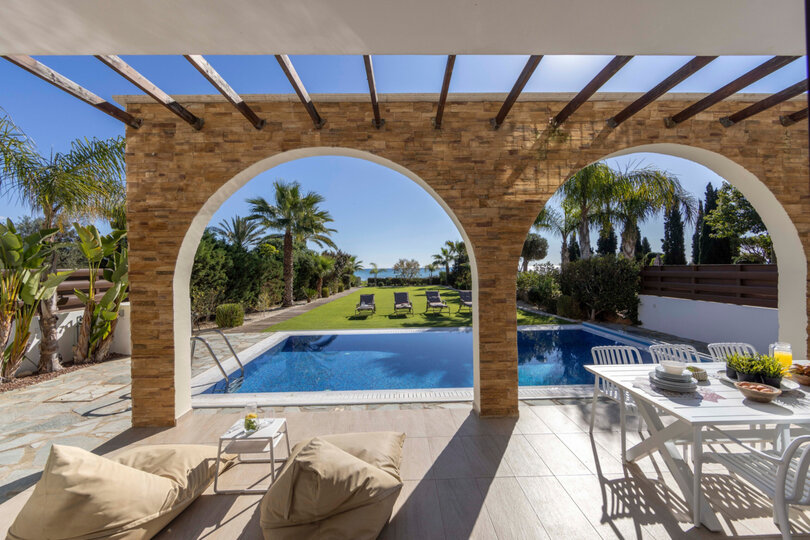 5 Star Villa Ayia Napa Ionion Seafront - Luxury Beachfront Escape