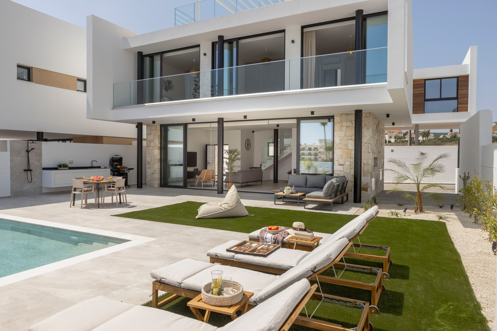 5 Star Villa Protaras Aqua Pearl - Luxury Heated Pool Retreat