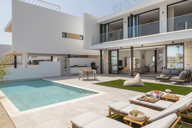 5 Star Villa Protaras Aqua Pearl - Luxury Heated Pool Retreat