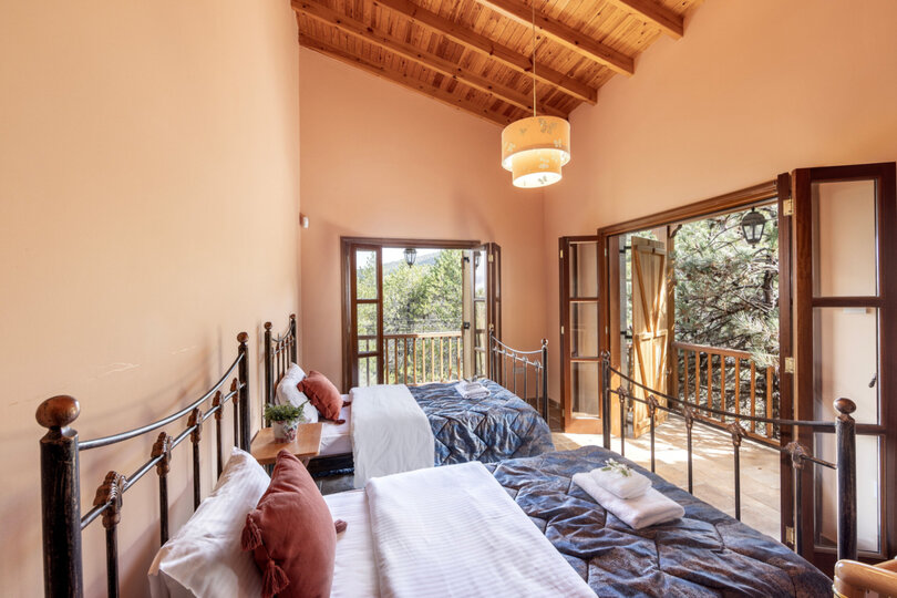 5 Star Villa Troodos Mature Pine Chalet - Forest Mountain Escape