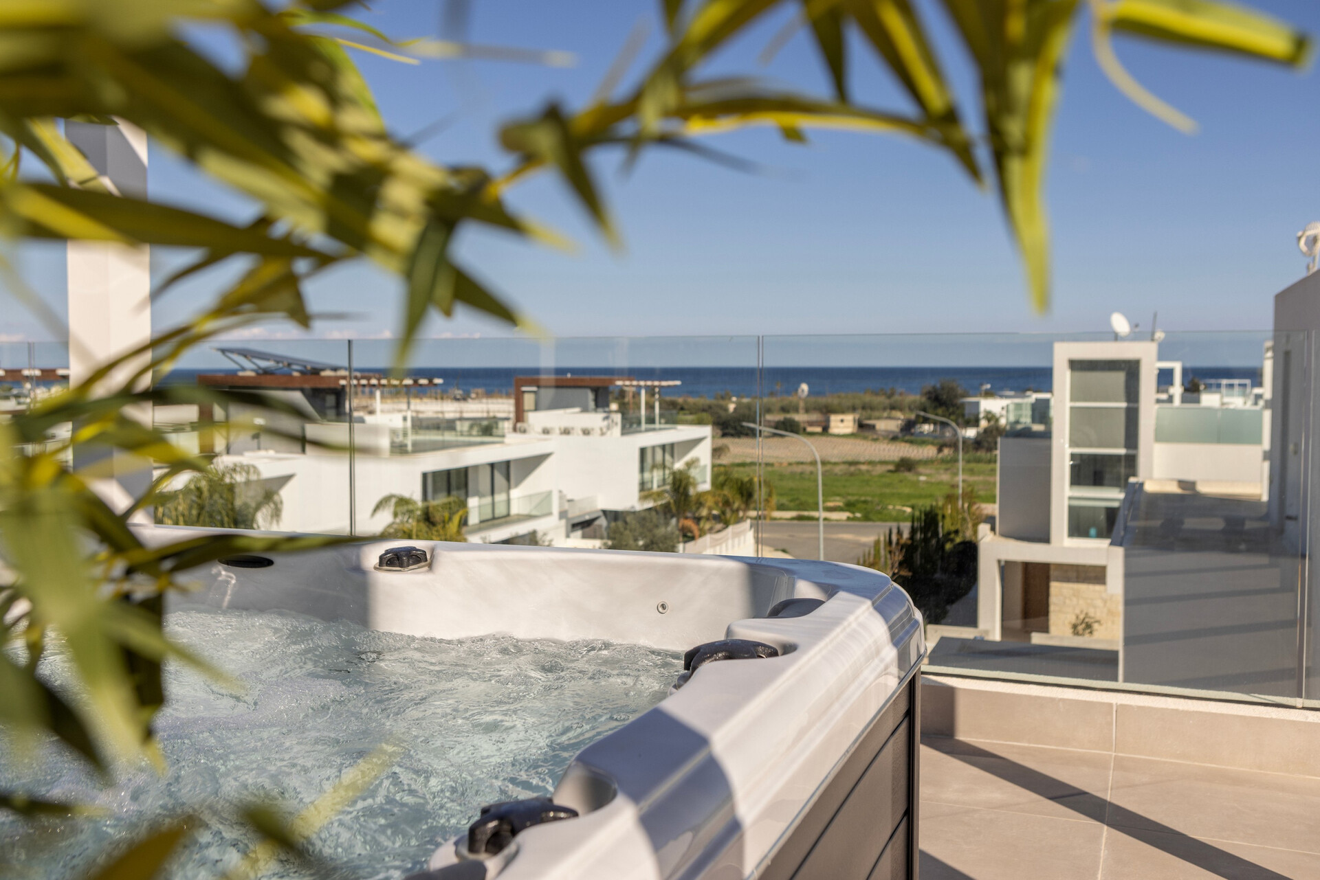 5 Star Villa Protaras Bay View Villa - Panoramic Sea View Retreat.