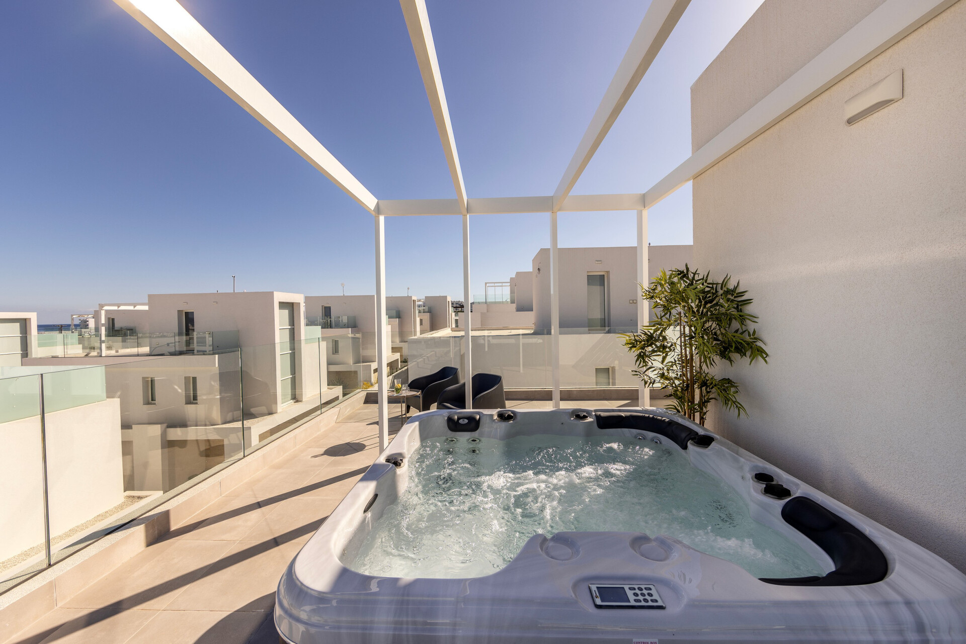 5 Star Villa Protaras Bay View Villa - Panoramic Sea View Retreat.