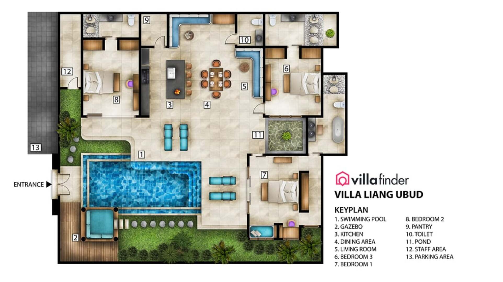 5 Star Villa Liang Ubud – Serene Ricefield Escape