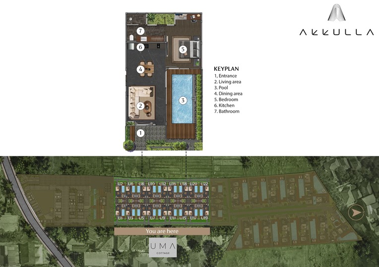 Romantic Private Pool Retreat in Seminyak 2781