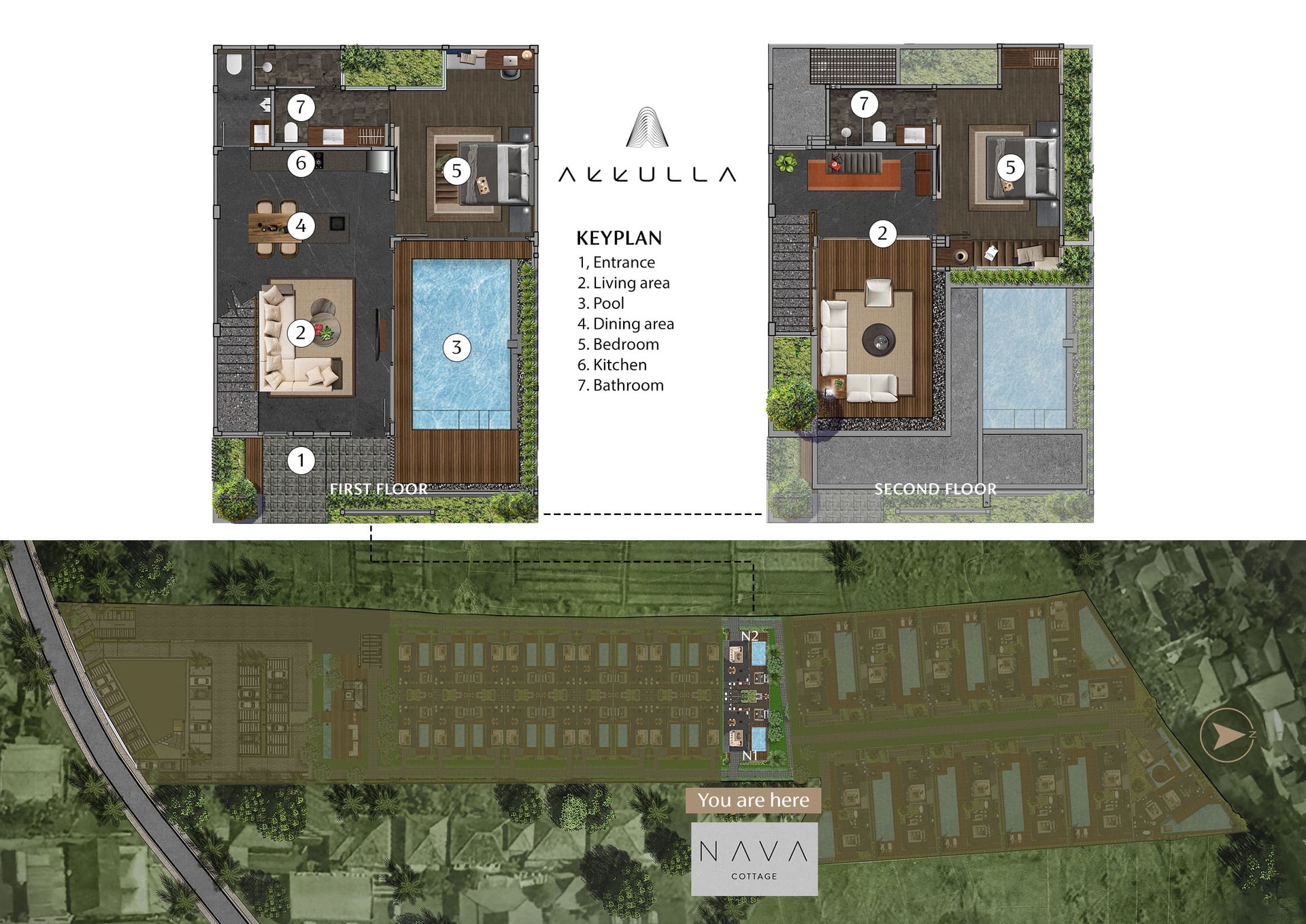 Private Poolside Escape in Seminyak 2780