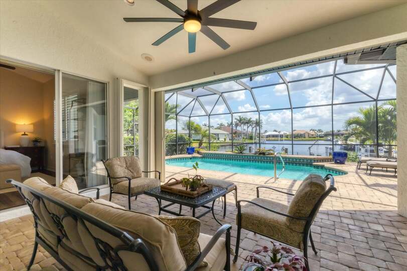 Lanai and Pool Area Great for Entertaining!