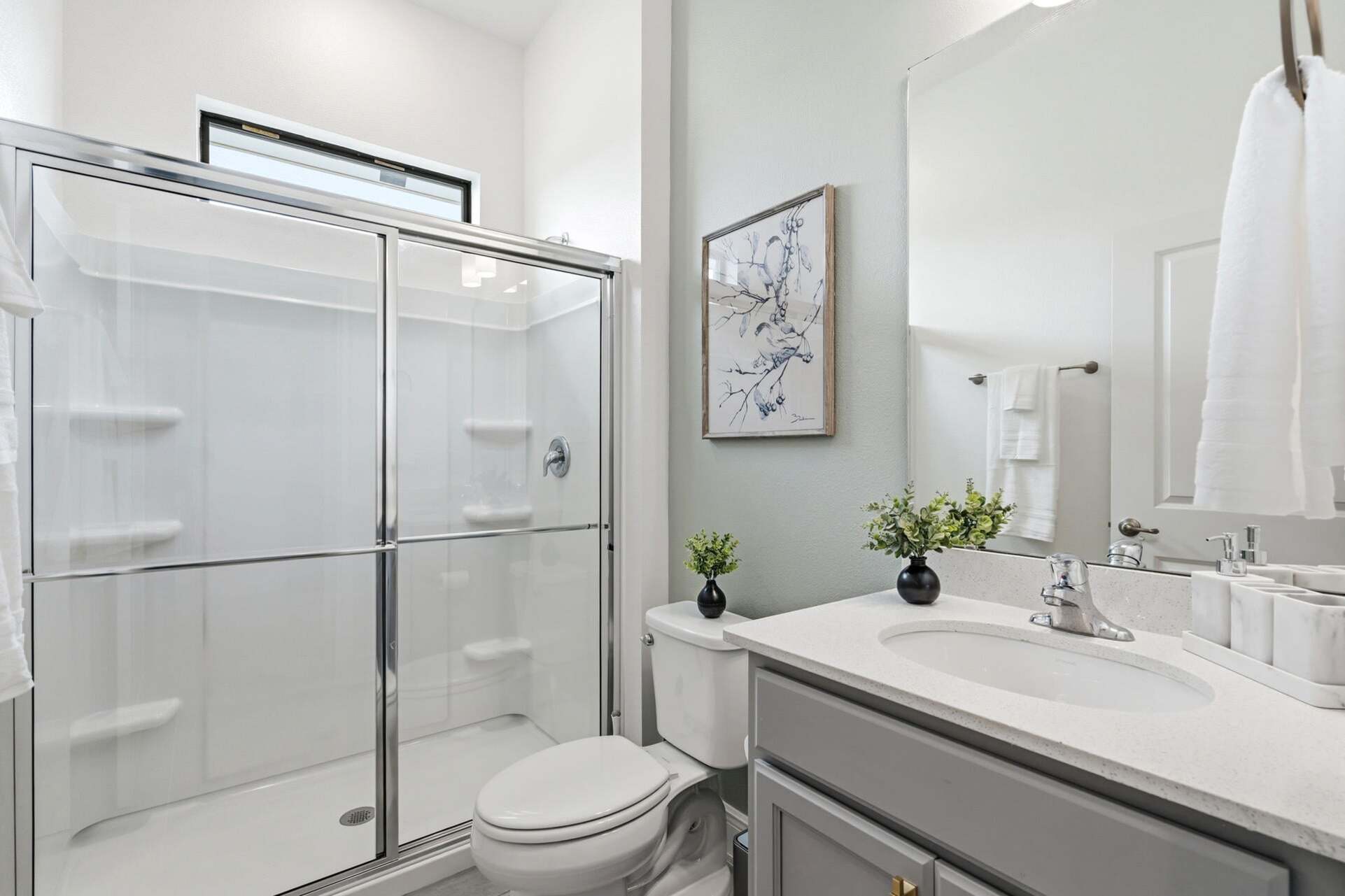 Hall Bathroom 2 Downstairs Shower
