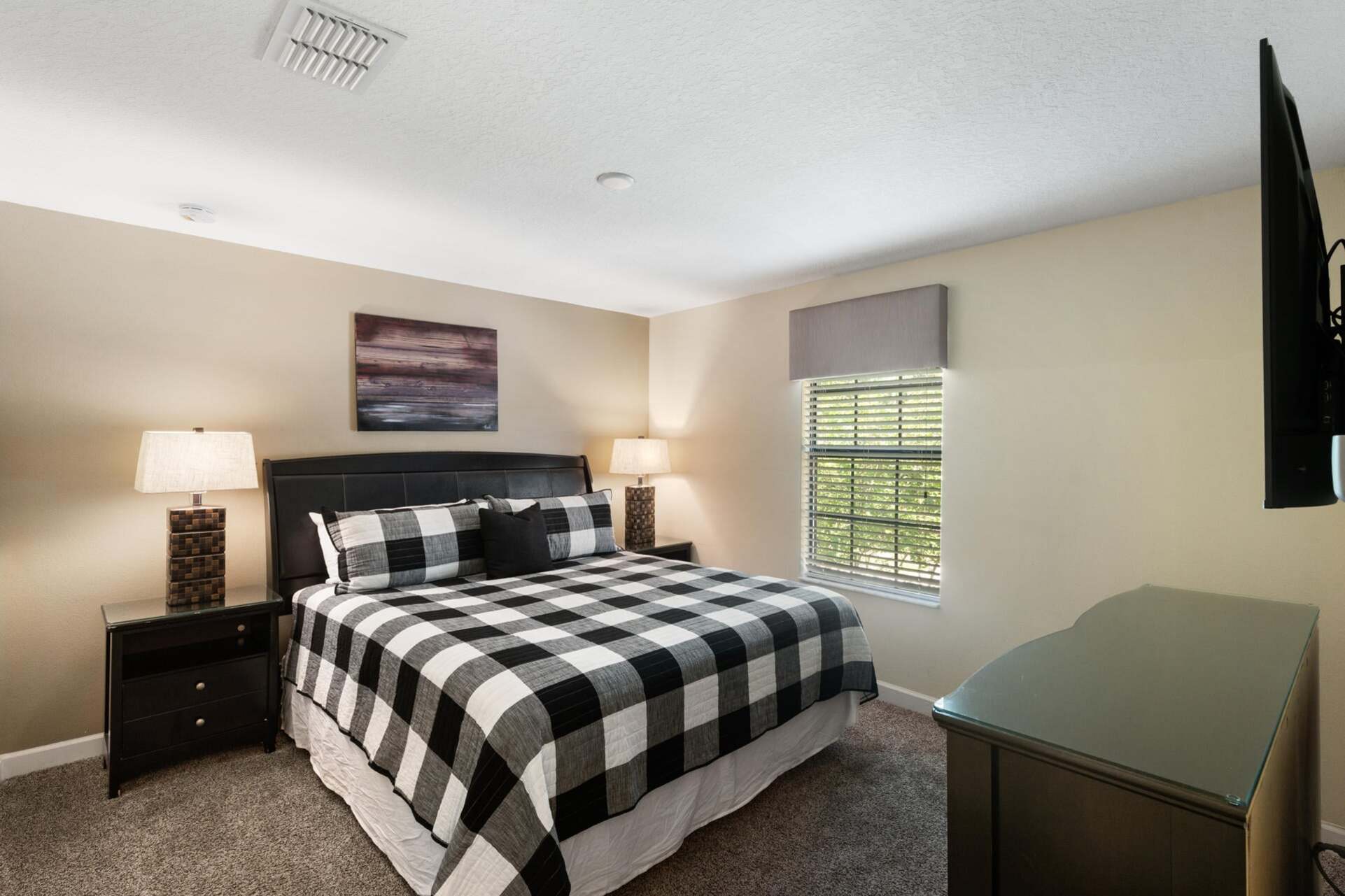 King Bedroom 4 Upstairs 55" Smart TV