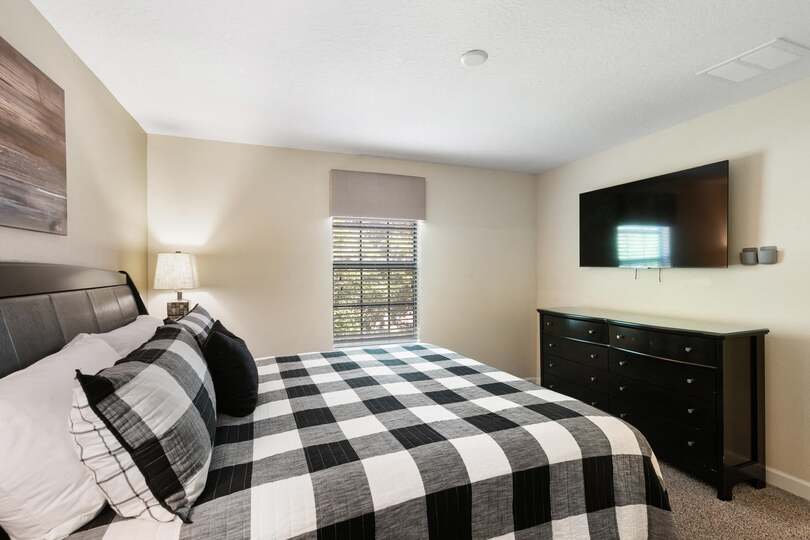 King Bedroom 4 Upstairs 55" Smart TV