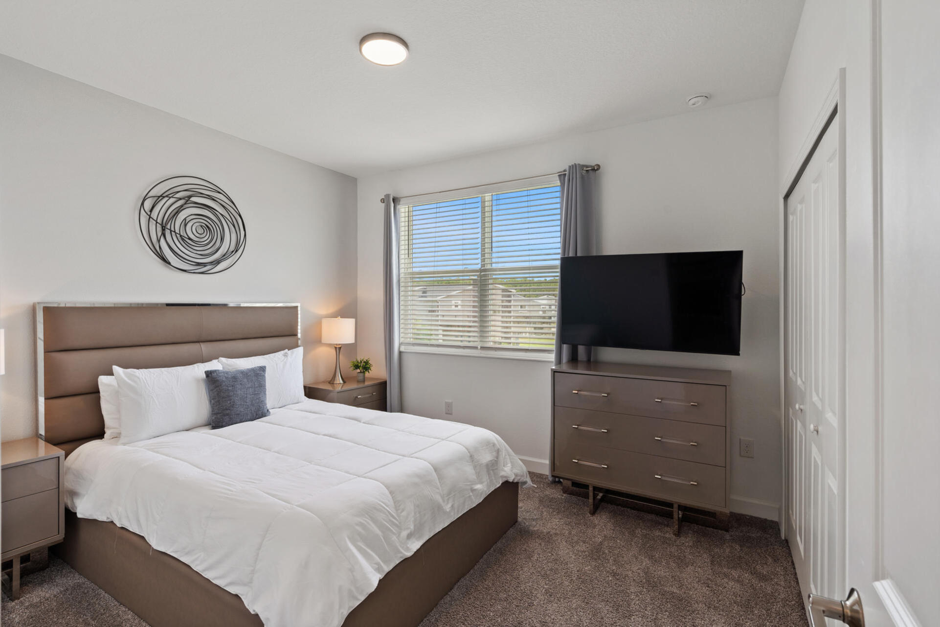 Queen Bedroom 5 Upstairs 50" Smart TV