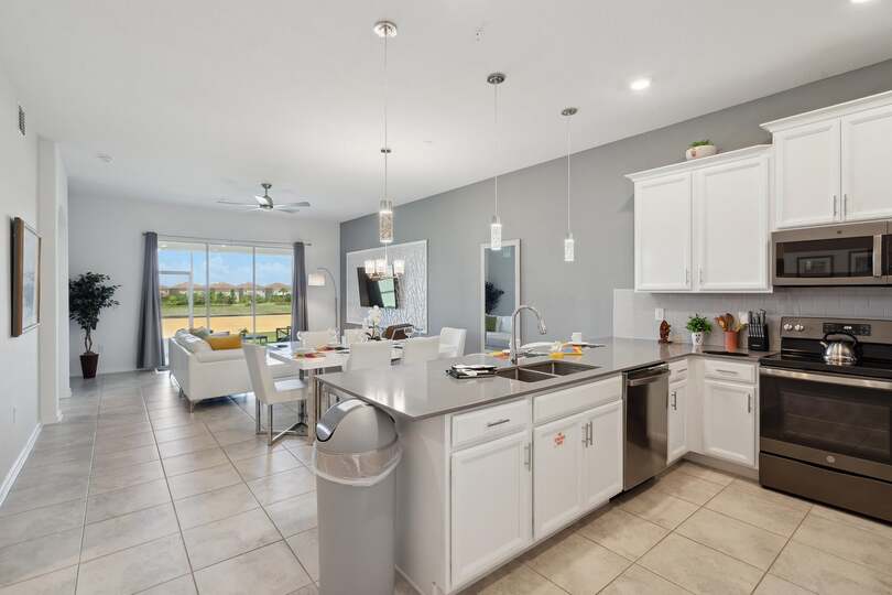Kitchen/Dining Room/ Living Room